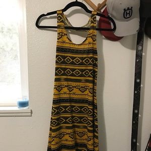 Yellow Train dress